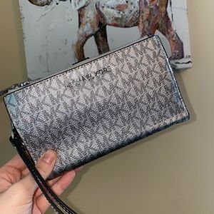 Michael Kors Adele Double Zip Wristlet